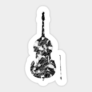 Cello Sticker